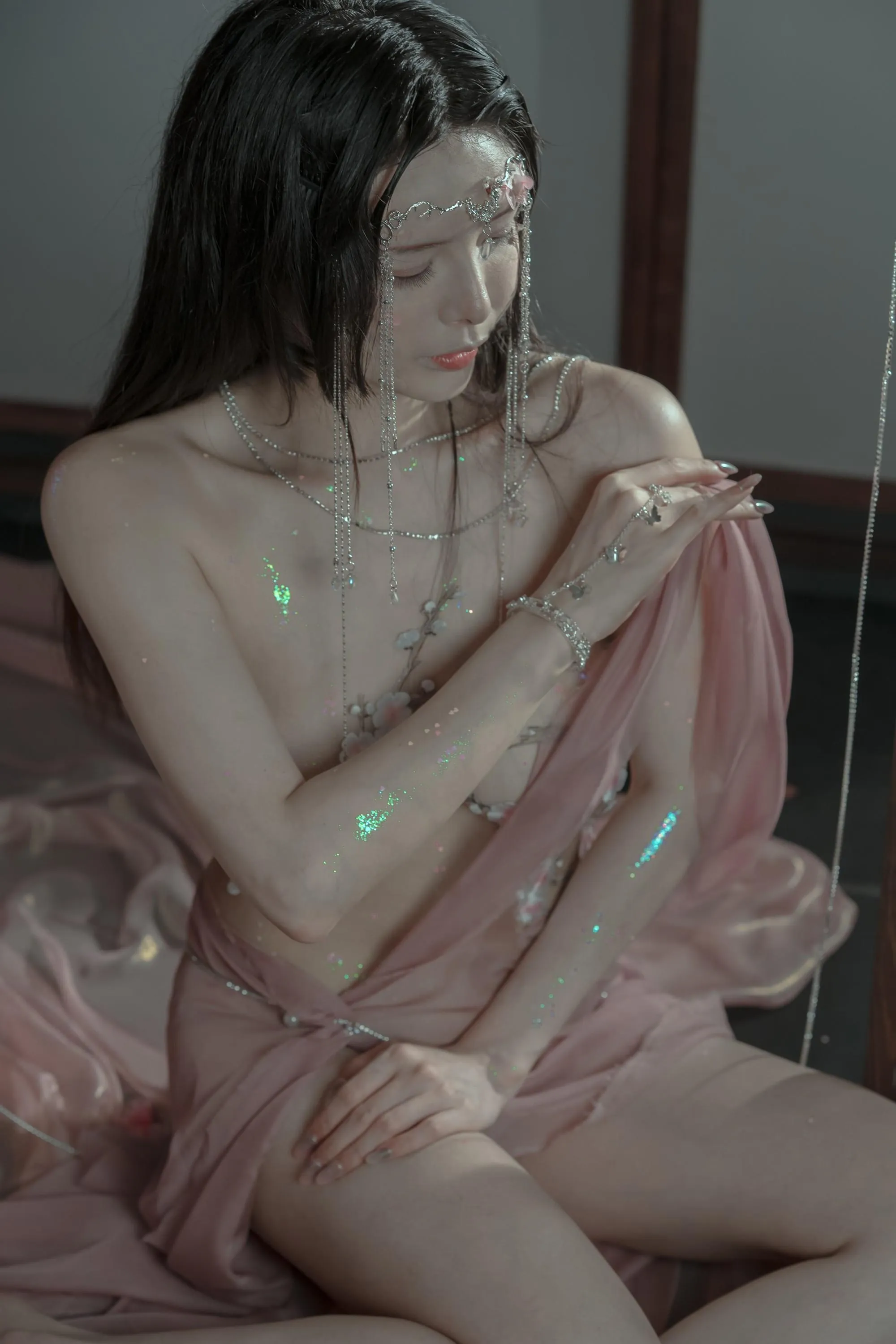 秋和柯基 – NO.061 粉 桃花神 [34P]插图1